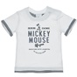 DISNEY-Βρεφική μπλούζα DISNEY MICKEY MOUSE λευκή