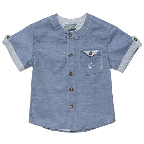 ALOUETTE-Παιδικό πουκάμισο τζιν ALOUETTE μπλε