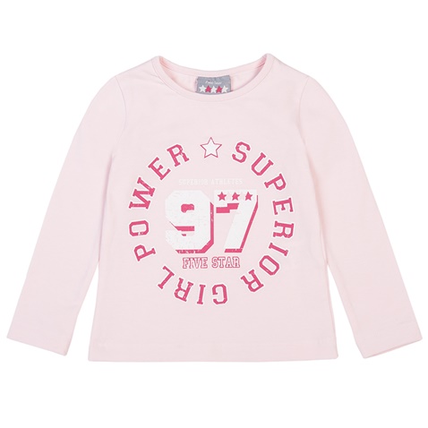 ALOUETTE-Παιδική μπλούζα ALOUETTE FIVE STAR ροζ