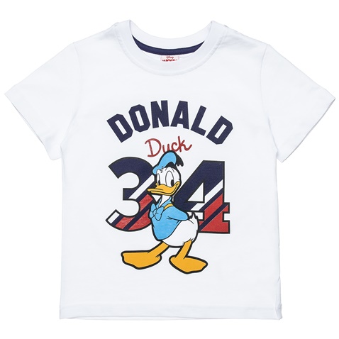 DISNEY-Παιδική μπλούζα DISNEY DONALD DUCK λευκή