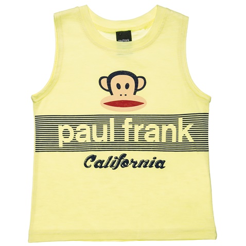 PAUL FRANK-Παιδική μπλούζα PAUL FRANK κίτρινη