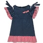 ALOUETTE-Παιδικό φόρεμα ALOUETTE μπλε αστέρια