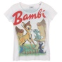 ALOUETTE-Εφηβική μπλούζα ALOUETTE Disney Bambi λευκή