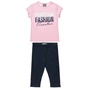 ALOUETTE-Παιδικό σετ από μπλούζα και κολάν FIVE STAR από την ALOUETTE ροζ μπλε