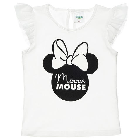 DISNEY-Παιδική μπλούζα Disney MINNIE MOUSE λευκή