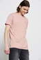 FUNKY BUDDHA-Ανδρικό κοντομάνικο t-shirt FUNKY BUDDHA ροζ