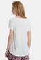FUNKY BUDDHA-Γυναικείο essential t-shirt FUNKY BUDDHA λευκό