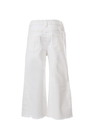 FUNKY BUDDHA-Παιδικό τζιν παντελόνι FUNKY BUDDHA  λευκό
