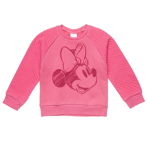 DISNEY-Βρεφικό σετ φόρμας Disney Minnie Mouse φούξια