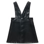 ALOUETTE-Παιδικό φόρεμα-σαλοπέτα ALOUETTE μαύρο