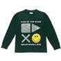 SMILEY-Παιδική φούτερ μπλούζα Smiley World πράσινη