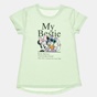 DISNEY-Παιδική κοντομάνικη μπλούζα Disney πράσινη