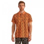 CAZADOR-Ανδρικό T- Shirt Polo Cazador Ileg πορτοκαλί
