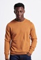FUNKY BUDDHA-Ανδρική πλεκτή μπλούζα FUNKY BUDDHA πορτοκαλί