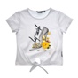 ADMIRAL-Παιδική κοντομάνικη μπλούζα Admiral Idel λευκή