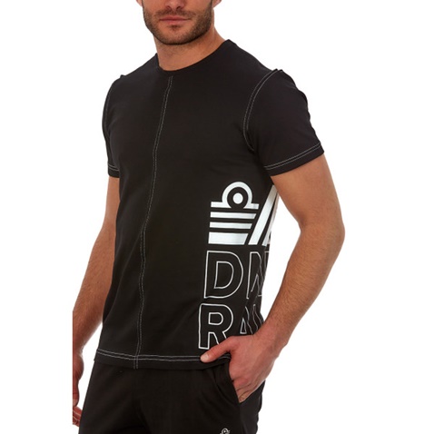 ADMIRAL-Ανδρικό κοντομάνικο μπλουζάκι  Admiral Trike μαύρο