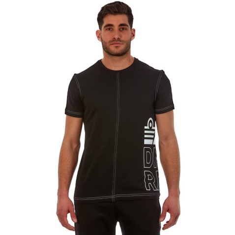 ADMIRAL-Ανδρικό κοντομάνικο μπλουζάκι  Admiral Trike μαύρο