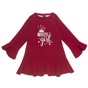 ALOUETTE-Παιδικό φόρεμα ALOUETTE κόκκινο
