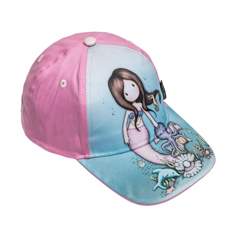 ALOUETTE-Παιδικό καπέλο jockey ALOUETTE SA01022 SANTORO ροζ