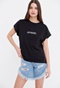 FUNKY BUDDHA-Γυναικείο t-shirt FUNKY BUDDHA μαύρο