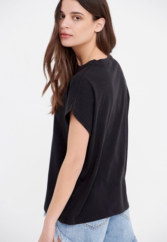 FUNKY BUDDHA-Γυναικείο t-shirt FUNKY BUDDHA μαύρο