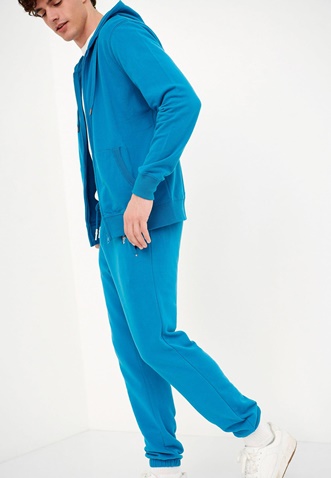 FUNKY BUDDHA-Ανδρικό παντελόνι φόρμας FUNKY BUDDHA μπλε