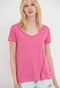 FUNKY BUDDHA-Γυναικείο t-shirt FUNKY BUDDHA ροζ