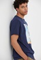FUNKY BUDDHA-Ανδρικό t-shirt FUNKY BUDDHA μπλε