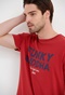 FUNKY BUDDHA-Ανδρικό t-shirt FUNKY BUDDHA κόκκινο
