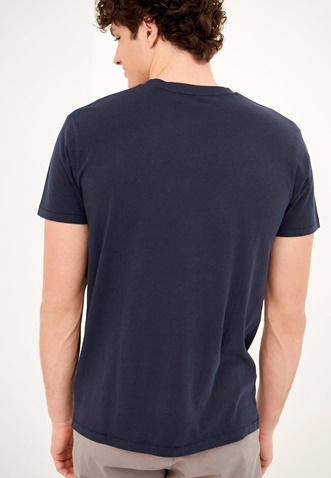 FUNKY BUDDHA-Ανδρικό t-shirt FUNKY BUDDHA μπλε