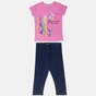 ALOUETTE-Παιιδκό σετ από μπλούζα και κολάν ALOUETTE Five Star ροζ μπλε