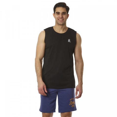 ADMIRAL-Ανδρικό αμάνικο μπλουζάκι  Admiral Sleeveless μαύρο
