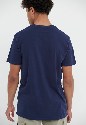 FUNKY BUDDHA-Ανδρικό t-shirt FUNKY BUDDHA μπλε