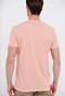 FUNKY BUDDHA-Ανδρικό t-shirt FUNKY BUDDHA ροζ
