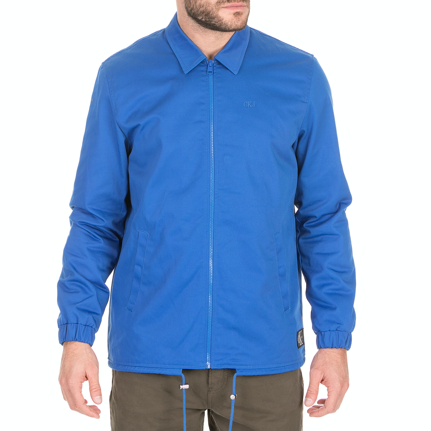 Ανδρικά/Ρούχα/Πανωφόρια/Τζάκετς CALVIN KLEIN JEANS - Ανδρικό jacket CALVIN KLEIN JEANS μπλε