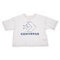 CONVERSE-Παιδικό t-shirt CONVERSE λευκό