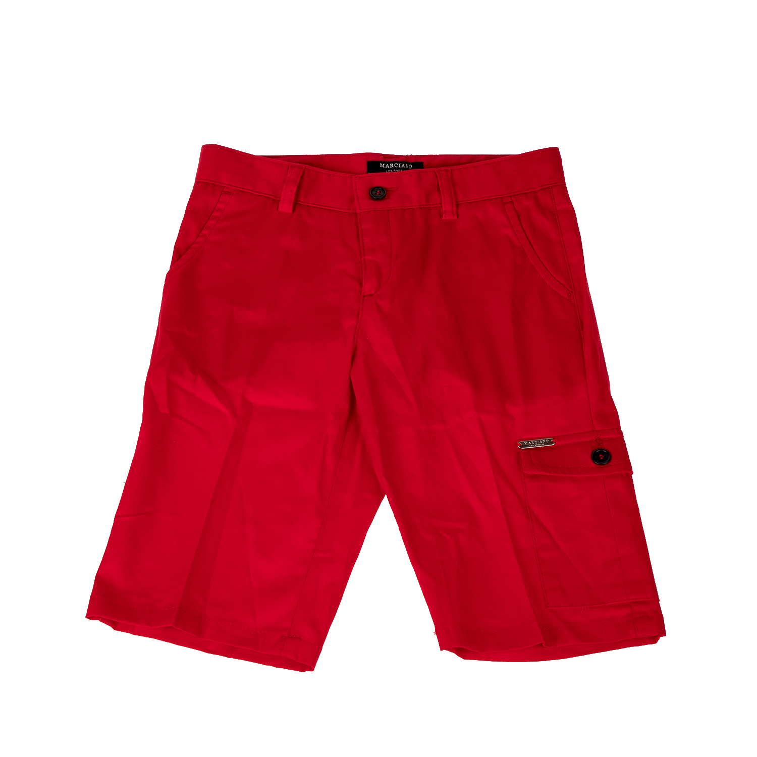 Παιδικά/Boys/Ρούχα/Σορτς-Βερμούδες GUESS - Παιδική βερμούδα GUESS κόκκινη