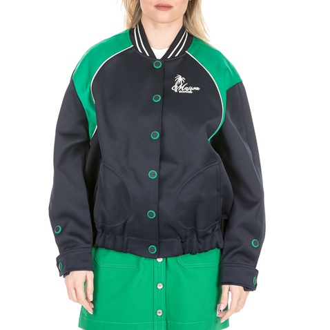 SCOTCH & SODA-Γυναικείο bomber jacket SCOTCH & SODA μπλε πράσινο